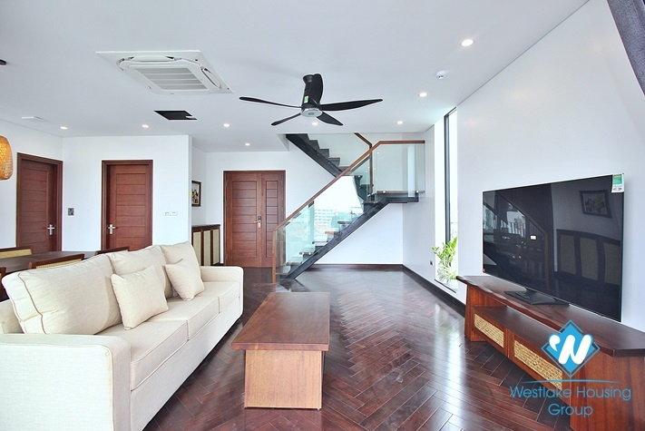 A brand new duplex 3 bedroom apartment in Dang thai mai, Tay ho